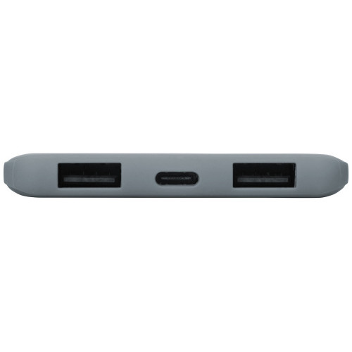 Портативное зарядное устройство Reserve с USB Type-C, 5000 mAh, серый