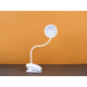 Настольная лампа Rombica LED Clamp, белый