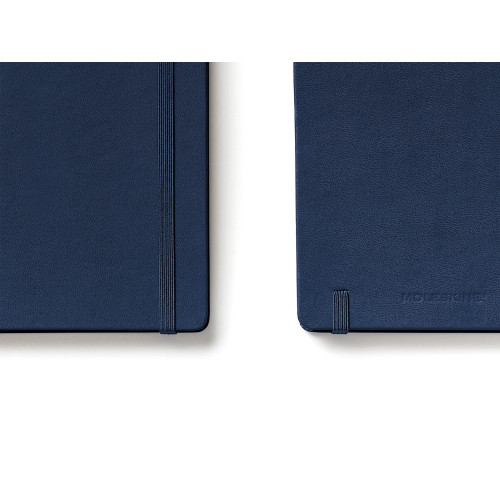 Записная книжка Moleskine Classic (в линейку) в твердой обложке, Large (13х21см), синий
