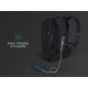 Антикражный рюкзак-трансформер Clickpack Travlo для ноутбука 16, черный