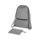 Складной рюкзак со шнурком Hoss, heather medium grey