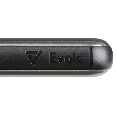 Внешний аккумулятор Forge, Evolt, металл, 10000mah, серебристый
