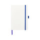 Блокнот ColorNote White, твердая обложка A5, 80 листов, белый с синим