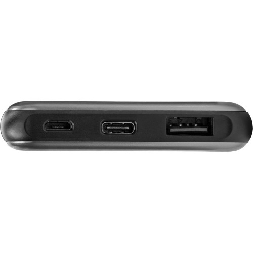 Внешний аккумулятор Forge, Evolt, металл, 10000mah, серебристый