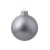 Стеклянный елочный шар Christmas bauble, серебро, металлик, с серебристым колпачком в черной коробке Стеклянный елочный шар Christmas bauble, серебро, металлик, с серебристым колпачком в черной коробке
