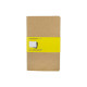 Записная книжка Moleskine Cahier (в клетку, 3 шт.), Large (13х21см), бежевый