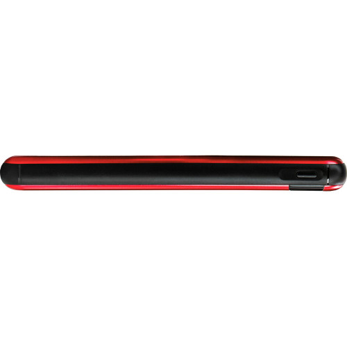 Внешний аккумулятор Forge, Evolt, металл, 10000mah, красный