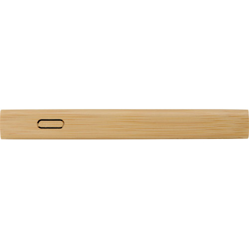 Внешний беспроводной аккумулятор из бамбука Bamboo Air, 10000 mAh
