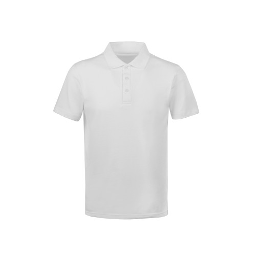 Поло с эластаном Chicago, 200гр пике XL, белый
