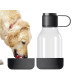 Бутылка для воды DOG BOWL, 1500 мл, черный