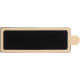 USB 2.0- флешка на 32 Гб c подсветкой логотипа Hook LED, темно-серый, синяя подсветка