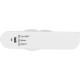 Универсальный переходник Smarty (Micro USB / Lightning / Type C), белый