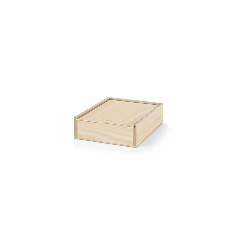 Деревянная коробка BOXIE WOOD S, натуральный темный