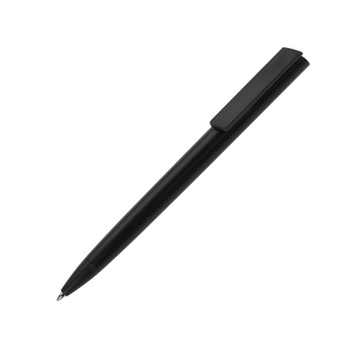 Ручка пластиковая шариковая Taper Solid, матовый черный