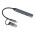 USB-хаб Link с коннектором 2-в-1 USB-C и USB-A, 2.0/3.0, серый