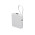 Внешний аккумулятор со встроенным кабелем USB-C Дэнси, 5000 мАч, белый Внешний аккумулятор со встроенным кабелем USB-C Дэнси, 5000 мАч, белый