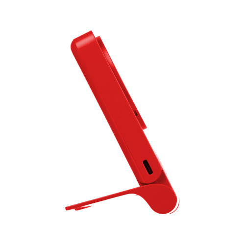 Внешний магнитный аккумулятор MagnIQ, красный, 5000 mAh