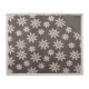 Плед Snowflake новогодний