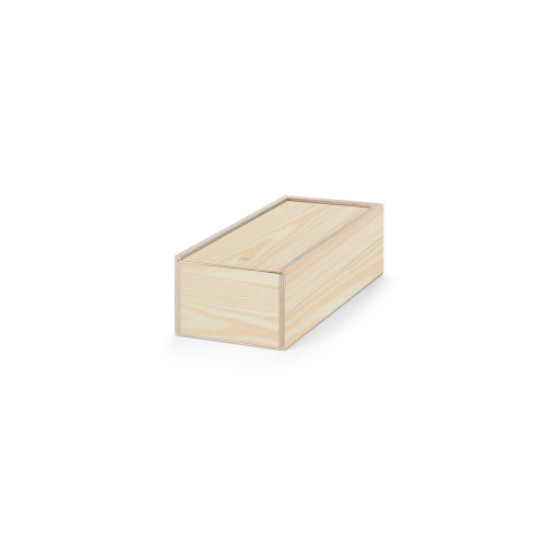 Деревянная коробка BOXIE WOOD M, натуральный темный
