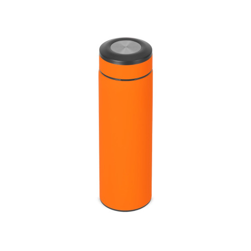 Вакуумный термос Vacuum Flask C1, soft touch, 420мл, оранжевый