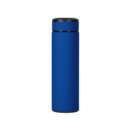 Вакуумный термос Vacuum Flask C1, soft touch, 420мл, синий
