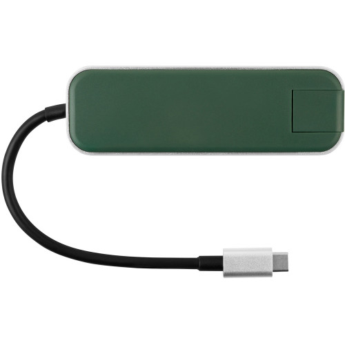 Хаб USB Rombica Type-C Chronos Green