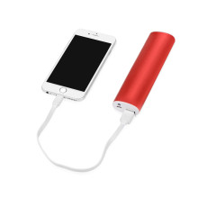 Портативное зарядное устройство Спайк, 8000 mAh, красный