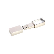 USB-флешка на 16 ГБ,  серебро
