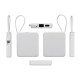 Внешний аккумулятор со встроенным кабелем USB-C Дэнси, 5000 мАч, белый