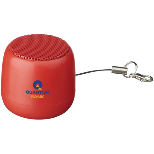 Динамик Clip Mini Bluetooth®, красный