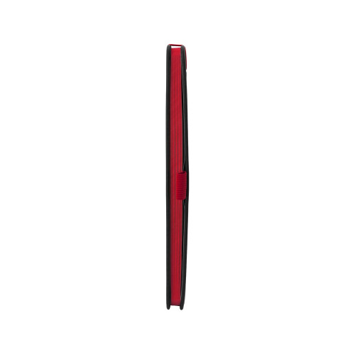 Блокнот ColorNote Black, твердая обложка A5, 80 листов, черный с красным