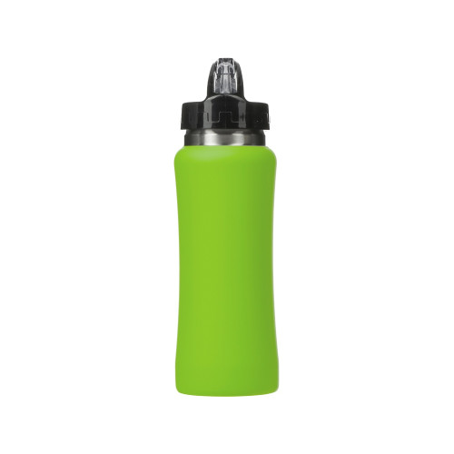 Бутылка для воды Bottle C1, сталь, soft touch, 600 мл, зеленое яблоко