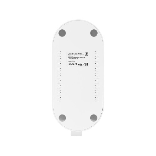 Беспроводная зарядная станция 4-в-1 Portal c лампой, 15 Вт, белый