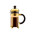 CHAMBORD 350. Coffee maker 350ml, золотой