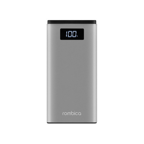 Внешний аккумулятор Rombica NEO TS100 Quick, серебристый