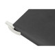 Блокнот Notepeno 130x205 мм с тонированными линованными страницами, серый