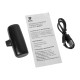 Внешний аккумулятор с разъёмом Type-C Inject, 4000 mAh, черный