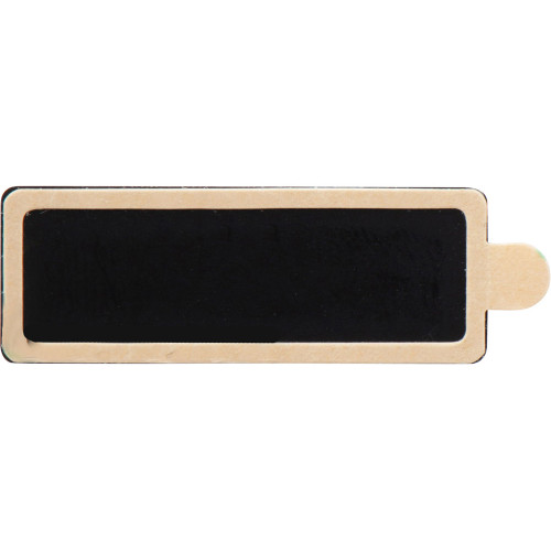 USB 2.0- флешка на 32 Гб c подсветкой логотипа Hook LED, темно-серый, белая подсветка