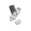 USB3.0/USB Type-C флешка на 32 Гб Квебек C, белый USB3.0/USB Type-C флешка на 32 Гб Квебек C, белый