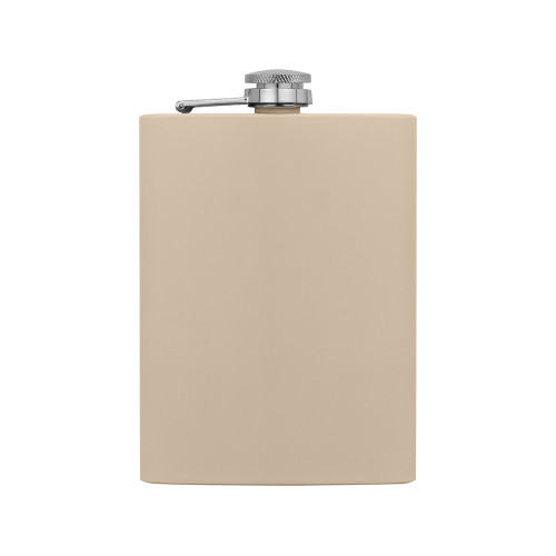 Фляжка 240 мл Remarque soft touch, 304 сталь, бежевый
