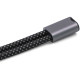 Ремешок-держатель для телефона с зарядным кабелем USB-C - USB-C Lany Wristband Charge Eco, серый