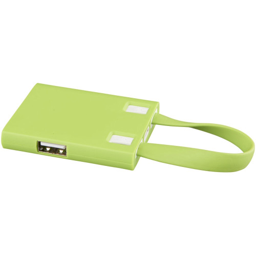 USB Hub и кабели 3-в-1, лайм