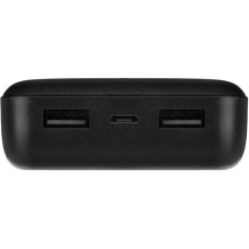 Внешний аккумулятор Kubic PB20Z Black, 20 000 мАч, Soft-touch, черный
