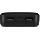 Внешний аккумулятор Kubic PB20Z Black, 20 000 мАч, Soft-touch, черный