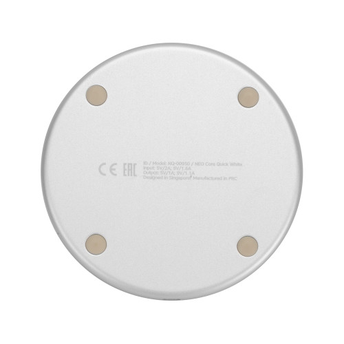 Беспроводное зарядное устройство Rombica  NEO Core Quick c быстрой зарядкой, белый