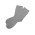 Носки Socks женские серый меланж, р-м 25