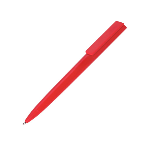 Ручка пластиковая шариковая Taper Solid, матовый красный