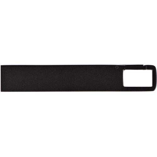 USB 2.0- флешка на 32 Гб c подсветкой логотипа Hook LED, темно-серый, белая подсветка