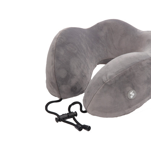 Подушка для путешествий с эффектом памяти Мемо Bluewinder Grey