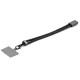 Ремешок-держатель для телефона с зарядным кабелем USB-C - USB-C Lany Wristband Charge Eco, серый